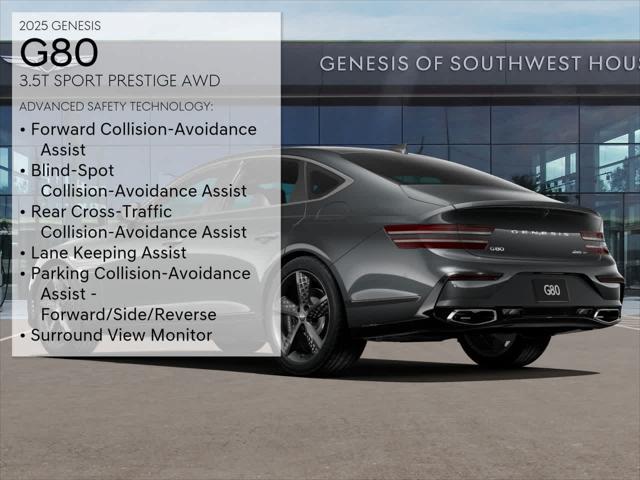 new 2025 Genesis G80 car, priced at $79,000