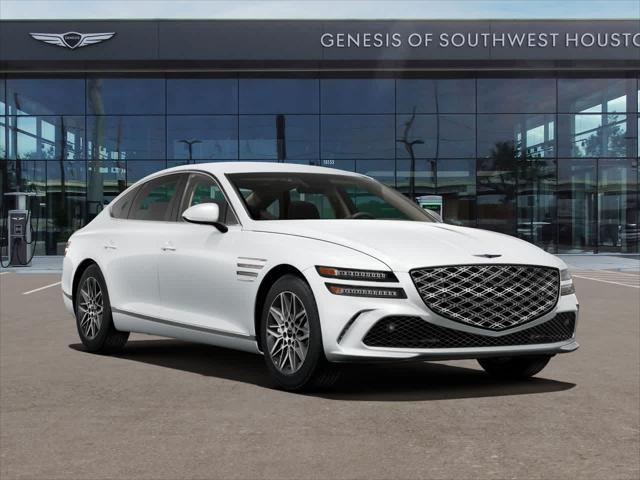 new 2025 Genesis G80 car, priced at $58,625