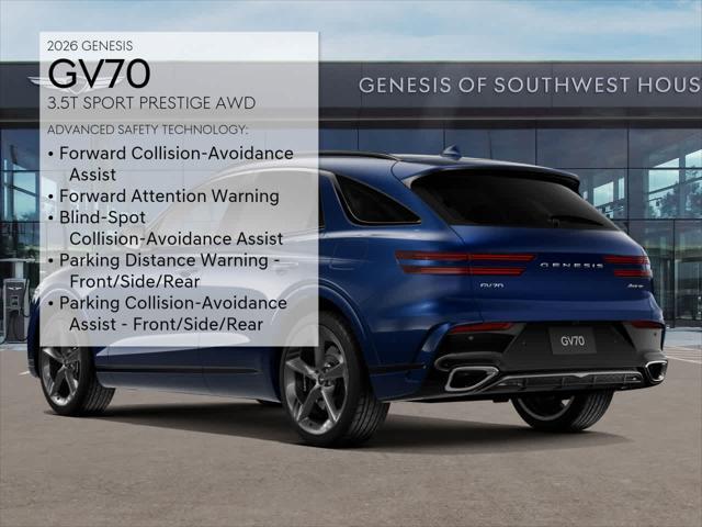new 2026 Genesis GV70 car, priced at $72,515
