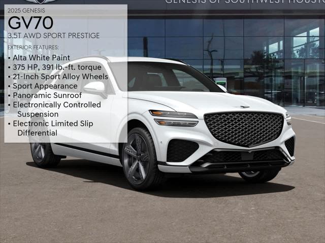 new 2025 Genesis GV70 car, priced at $67,584