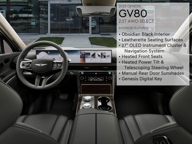 new 2025 Genesis GV80 car, priced at $68,820