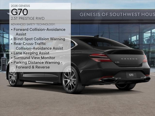 new 2026 Genesis G70 car, priced at $50,130