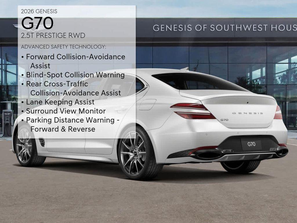 new 2026 Genesis G70 car, priced at $50,155