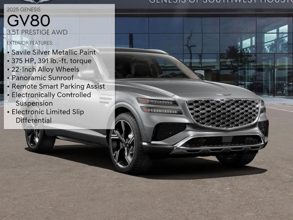new 2025 Genesis GV80 car, priced at $78,503