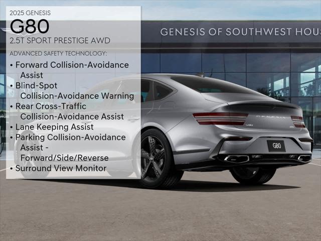 new 2025 Genesis G80 car, priced at $70,540