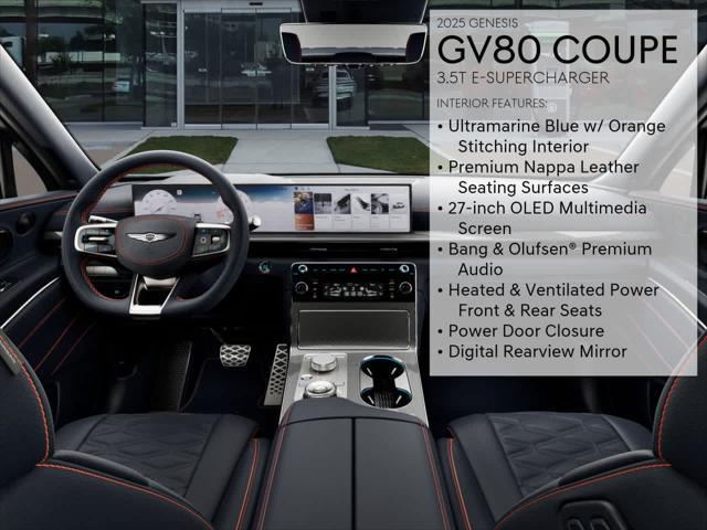 new 2025 Genesis GV80 Coupe car, priced at $88,585