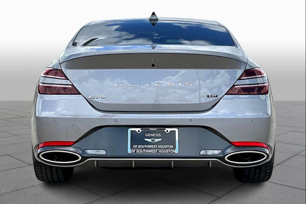 used 2025 Genesis G70 car, priced at $45,900