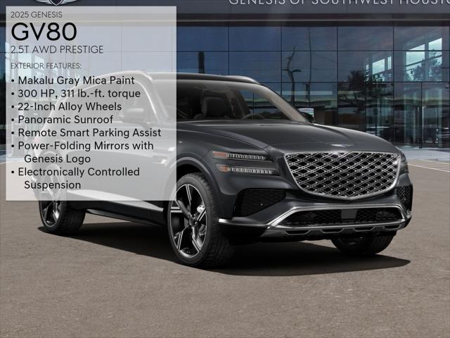 new 2025 Genesis GV80 car, priced at $73,720