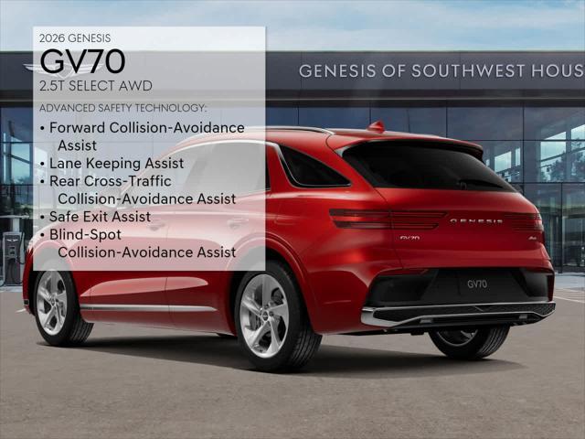 new 2026 Genesis GV70 car, priced at $53,275