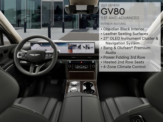 new 2025 Genesis GV80 car, priced at $76,660