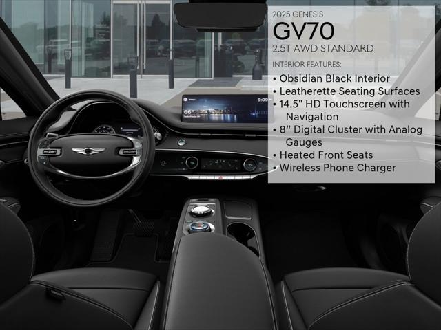 new 2025 Genesis GV70 car, priced at $48,639