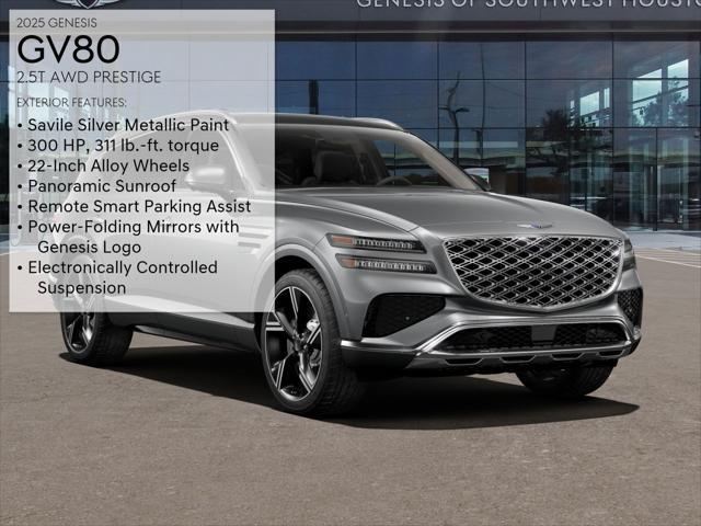 new 2025 Genesis GV80 car, priced at $73,685