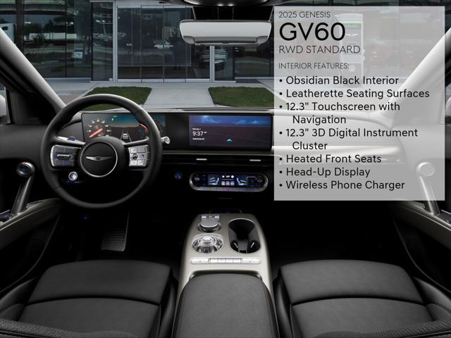 new 2025 Genesis GV60 car, priced at $54,310