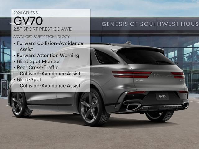 new 2026 Genesis GV70 car, priced at $62,265