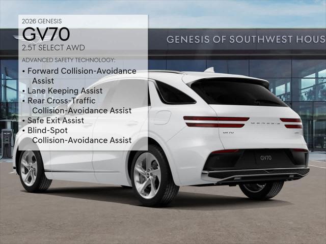 new 2026 Genesis GV70 car, priced at $52,695