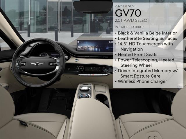 new 2025 Genesis GV70 car, priced at $50,880