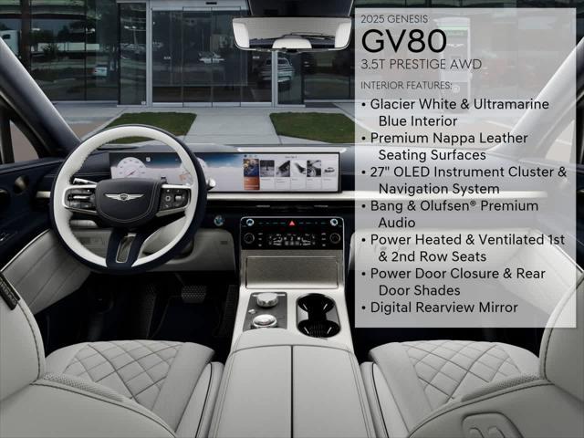 new 2025 Genesis GV80 car, priced at $82,755