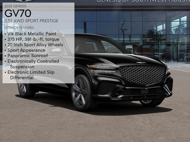 new 2025 Genesis GV70 car, priced at $67,840