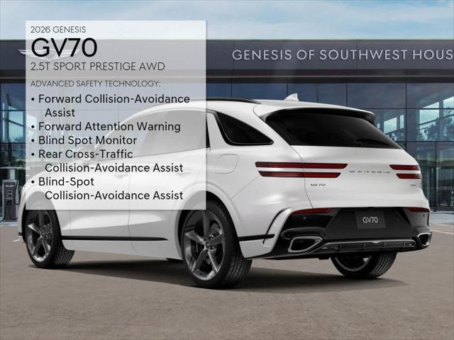 new 2026 Genesis GV70 car, priced at $61,515