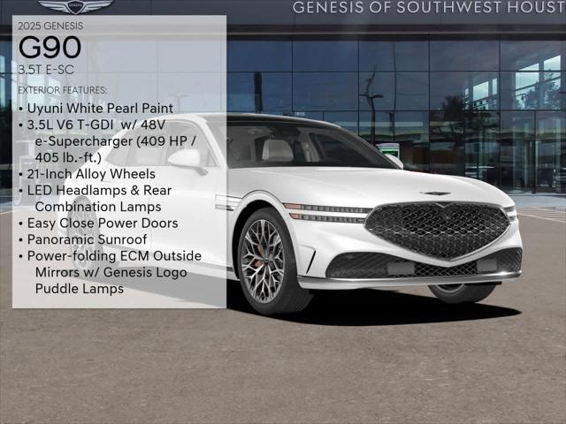 new 2025 Genesis G90 car, priced at $102,785