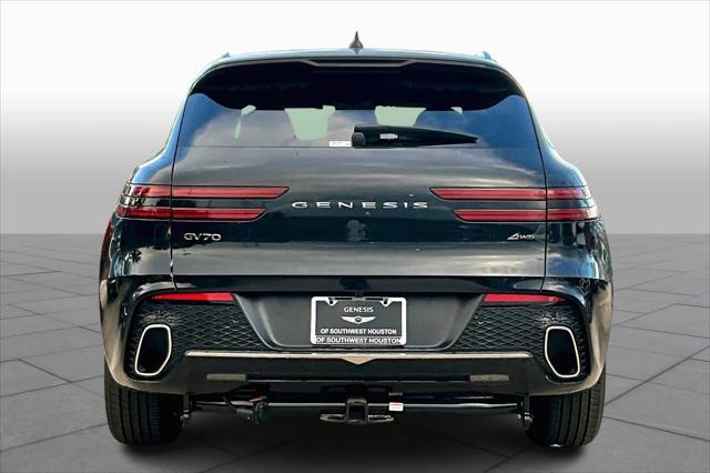 new 2025 Genesis GV70 car, priced at $54,475