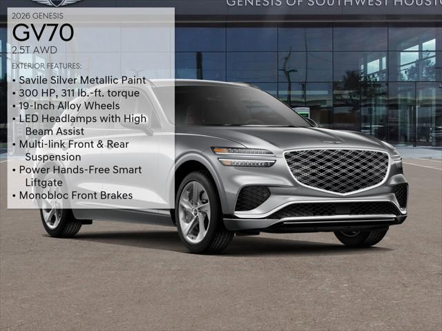 new 2026 Genesis GV70 car, priced at $50,445