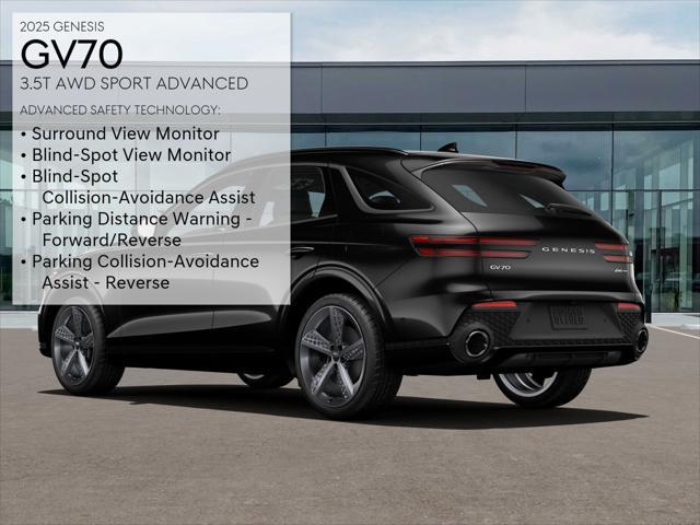 new 2025 Genesis GV70 car, priced at $67,605