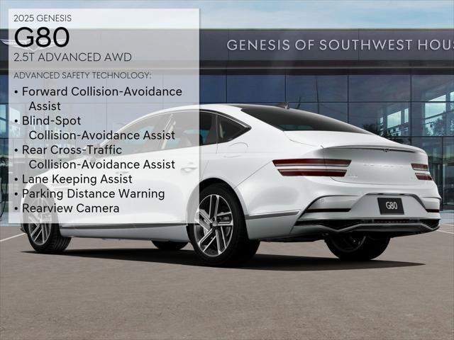 new 2025 Genesis G80 car, priced at $63,565