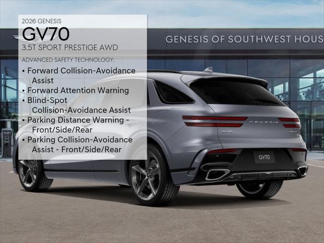 new 2026 Genesis GV70 car, priced at $72,715