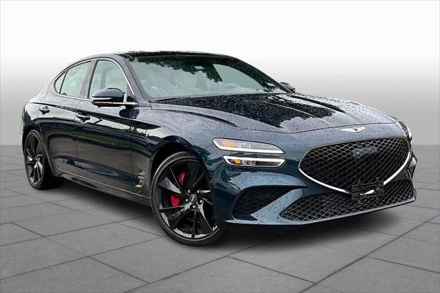 used 2022 Genesis G70 car, priced at $37,529