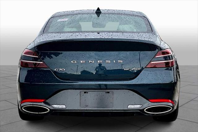 used 2022 Genesis G70 car, priced at $37,529