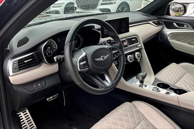used 2022 Genesis G70 car, priced at $37,529
