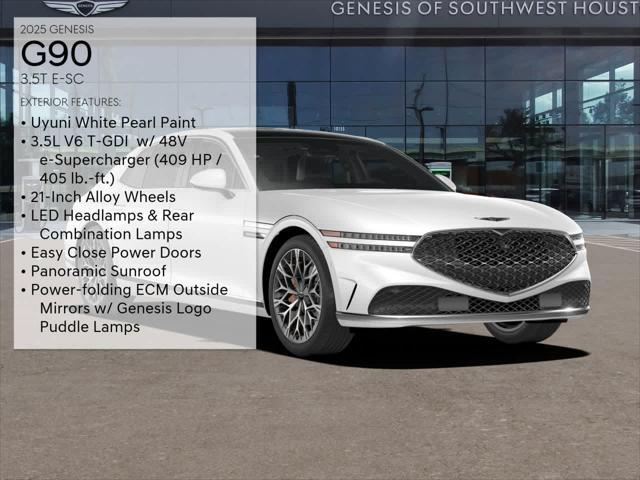 new 2025 Genesis G90 car, priced at $102,640