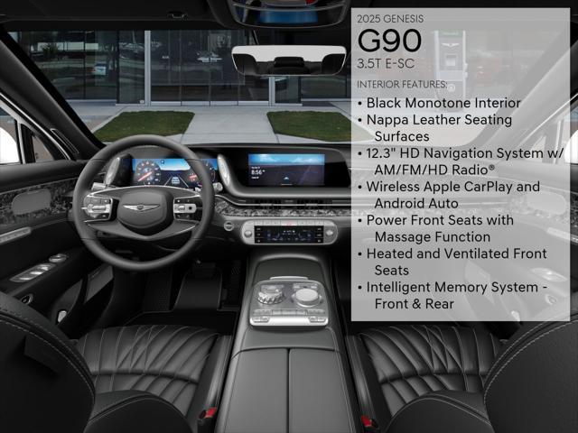 new 2025 Genesis G90 car, priced at $102,640