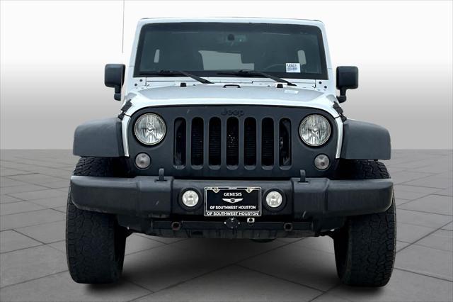 used 2015 Jeep Wrangler Unlimited car, priced at $20,507