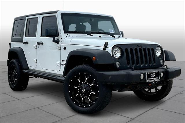 used 2015 Jeep Wrangler Unlimited car, priced at $20,507