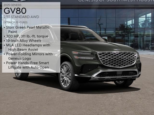 new 2025 Genesis GV80 car, priced at $61,164