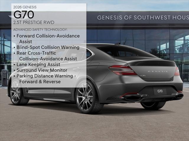 new 2026 Genesis G70 car, priced at $50,310