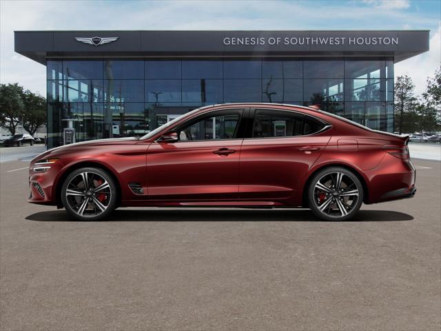 new 2025 Genesis G70 car, priced at $57,590