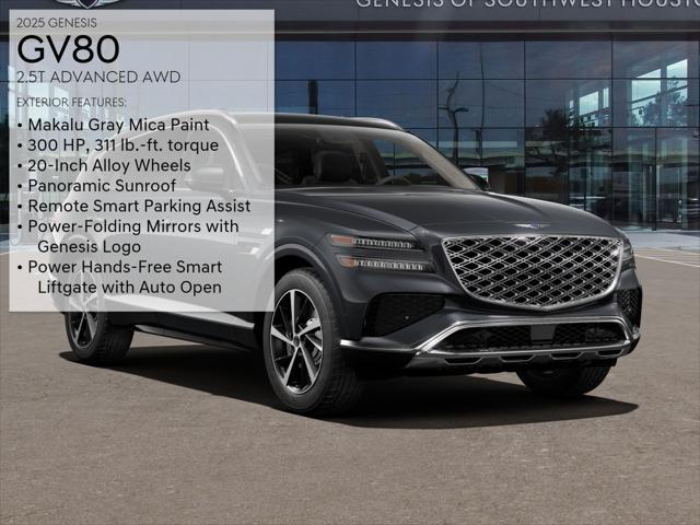 new 2025 Genesis GV80 car, priced at $68,820