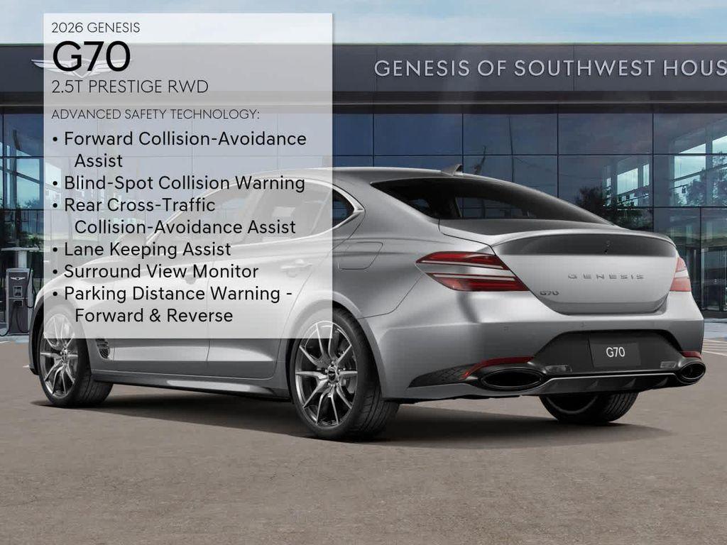 new 2026 Genesis G70 car, priced at $50,155