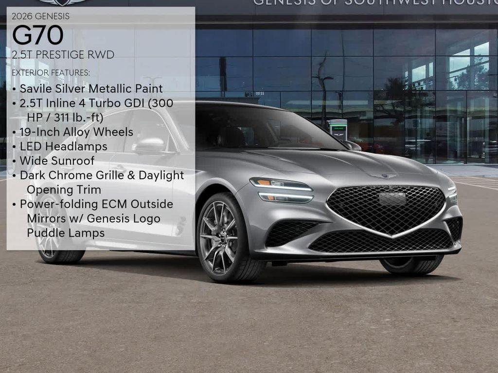 new 2026 Genesis G70 car, priced at $50,155