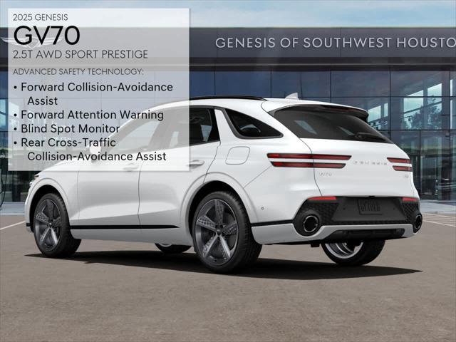 new 2025 Genesis GV70 car, priced at $58,346