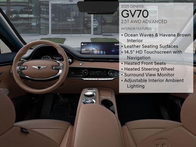 new 2025 Genesis GV70 car, priced at $55,310