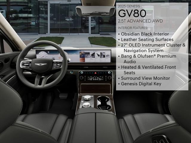 new 2025 Genesis GV80 car, priced at $69,205