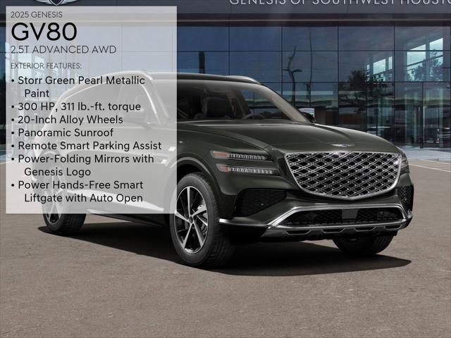 new 2025 Genesis GV80 car, priced at $69,205