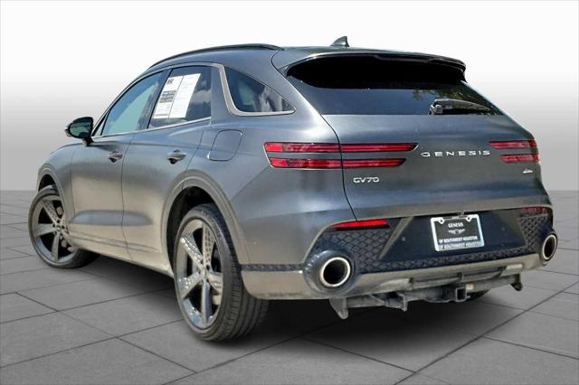 used 2024 Genesis GV70 car, priced at $41,452