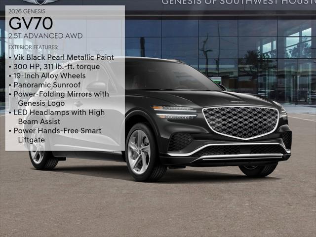 new 2026 Genesis GV70 car, priced at $57,925