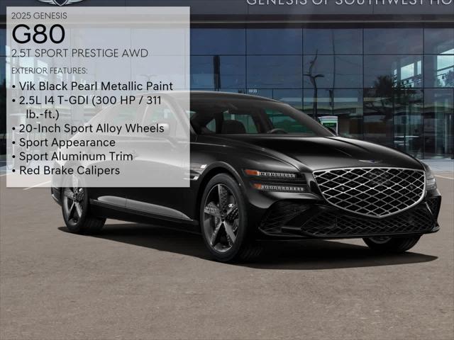 new 2025 Genesis G80 car, priced at $70,510