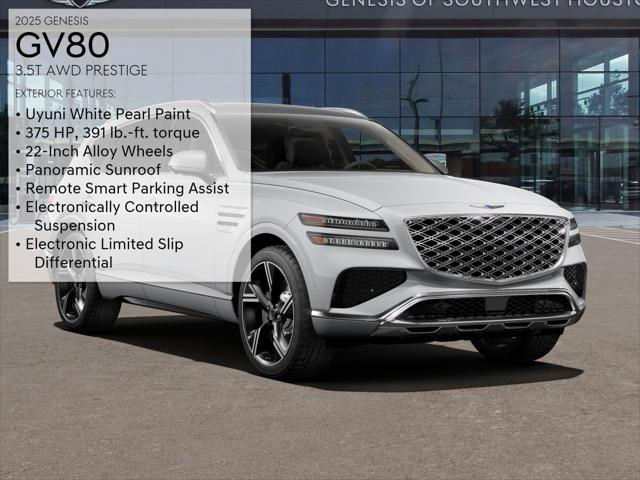 new 2025 Genesis GV80 car, priced at $82,674